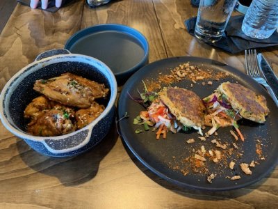 GEYSER POINT CRAB CAKES AND TERIYAKI WINGS.jpg