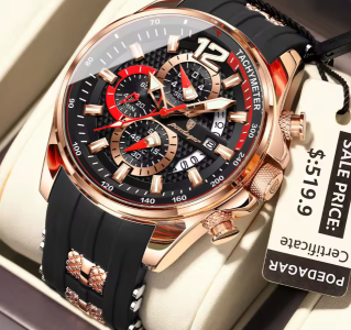 £16.09 Poedagar Signature Watch - 12mm - 45mm.png