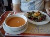 Chef de France-Nancy's soup and salad.jpg
