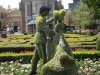 Epcot Cinderella and Prince topiary.JPG