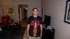 Anna's New Shirt - Anna wearing her new phoenix shirt.jpg
