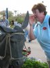 Cyndi and mule.jpg