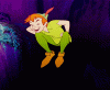 peter pan laughing.gif