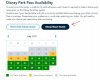 Disney park reservation calendar.JPG