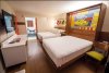 2 Queen bed room showing 2 queen beds