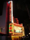 Hollywood Studios- Planet Holywood Store Dusk.JPG