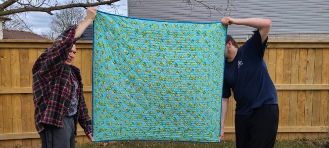 2022 - Duck on water quilt by Jaimie (sold) - back 1.jpg