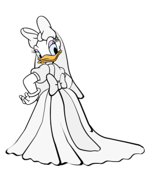 Daisy duck wedding dress 2.png