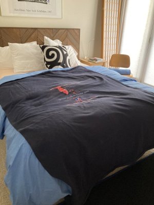 DCL Blanket on Bed 2004.jpg