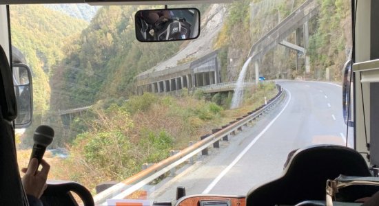 Road from bus window .JPG