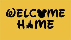 SIGN Design - Door Mat - Welcome Home Disney inspired – Two Sisters DIY