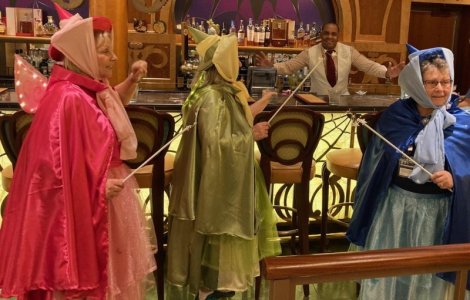 Welvin with the 3 Fairy Godmothers.jpg