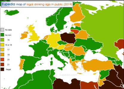 disney cruise europe drinking age