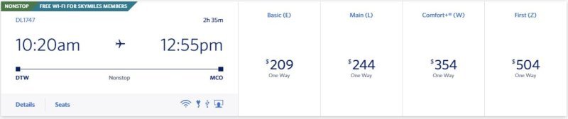 dtw mco money.JPG