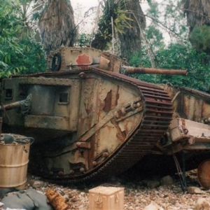 Tank from "Indiana Jones and the Last Crusade" at MGM.