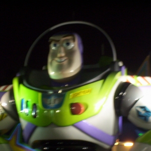 Buzz Lightyear at Night