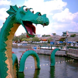 Lego dragon at DTD.