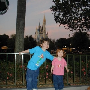 My girls and the Castle