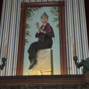 Haunted Mansion Stretching Room