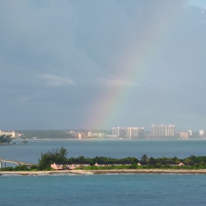 Rainbow over Nassau