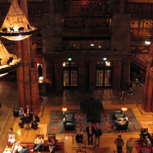 Wilderness Lodge Lobby Panorama