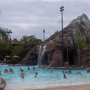 Volcano Pool at the Polynesian