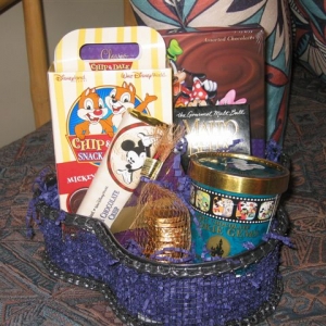 Mickey Head Shaped Basket