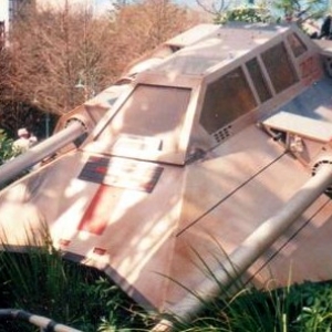 Snow Speeder from "The Empire Strikes Back."