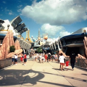 Tomorrowland entrance.