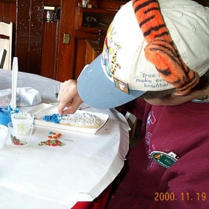 Decorating Cookies @ Disneyland