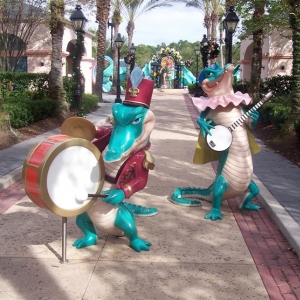 Gator Band at POFQ.