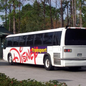 Bus outside of POFQ.