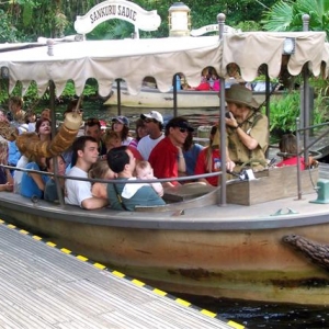 Jungle Cruise arrival.