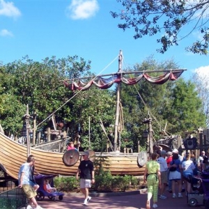 Viking ship playground at Norway.