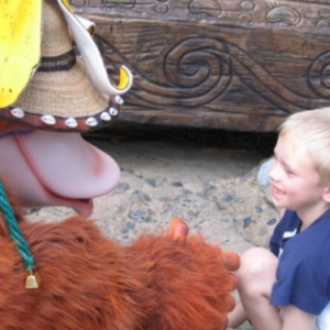 Two monkeys