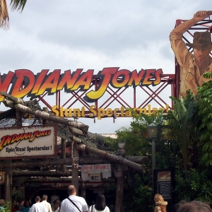 Stunt show - Indiana Jones