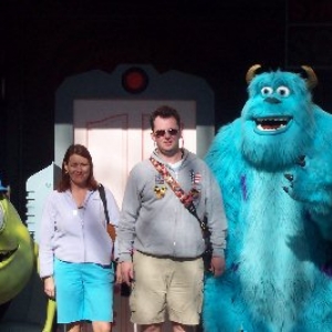 Some monsters with Mike & Sully !!