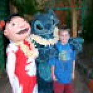 Brad and his fave Stitch!