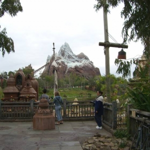 1st glimpse of Expedition Everest