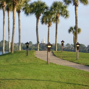 The point looking toward Cinderella's Castle