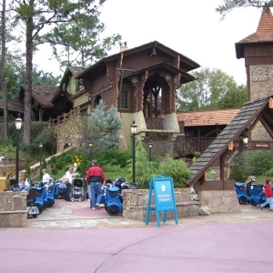 Stroller Parking near "Little World"