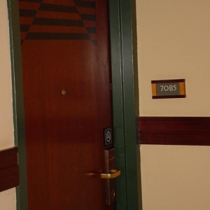 Entrance to our room