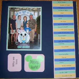Scrapbook Title Page