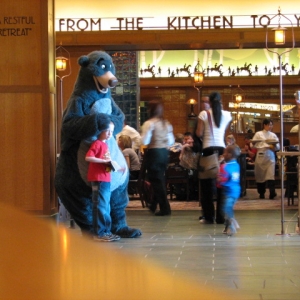 Chip and Dale Critter Breakfast at the Storyteller Cafe