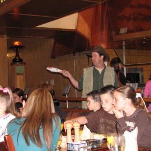 Chip and Dale Critter Breakfast at the Storyteller Cafe