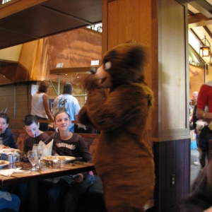 Chip and Dale Critter Breakfast at the Storyteller Cafe