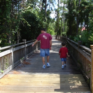 Walkway at Carribean Beach