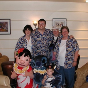 Us with Special Guests Lilo & Stitch