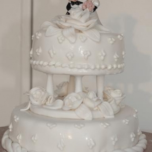 Vow Renewal Cake