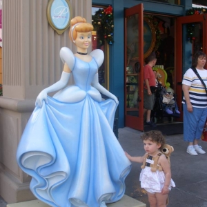 Cinderella at World of Disney